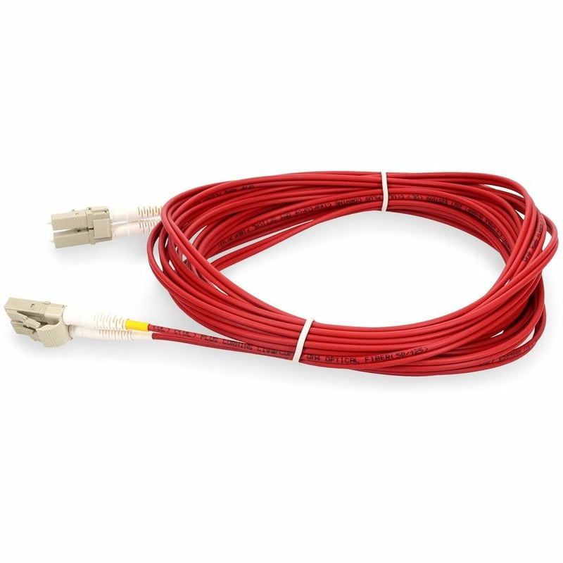 LC M/F PATCH CBL 1M RED OM4 RISER FIBER - Thumbnail 2