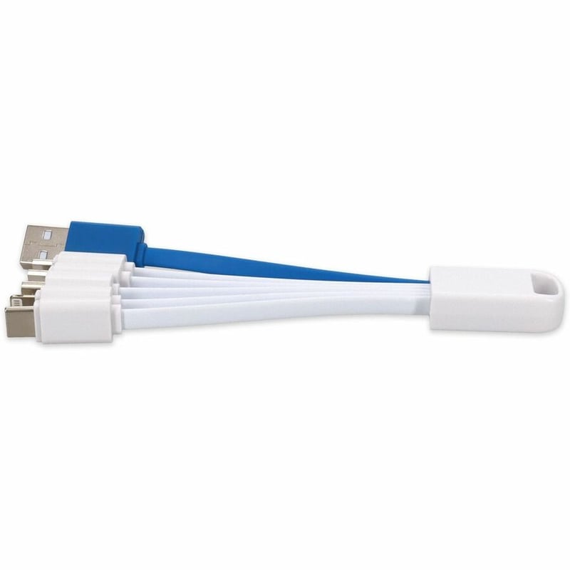 USB 2.0 (A)/VARIOUS CONNECTORS 4IN. M/M 5-IN-1 CHARGER - Thumbnail 2