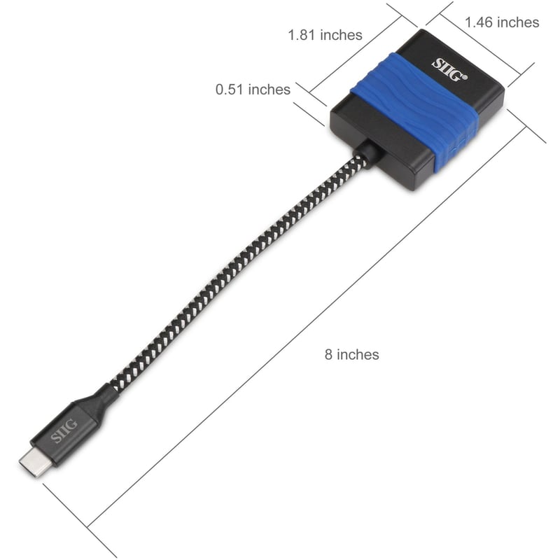 SIIG USB Type-C to HDMI Cable Adapter - 4Kx2K - Thumbnail 2