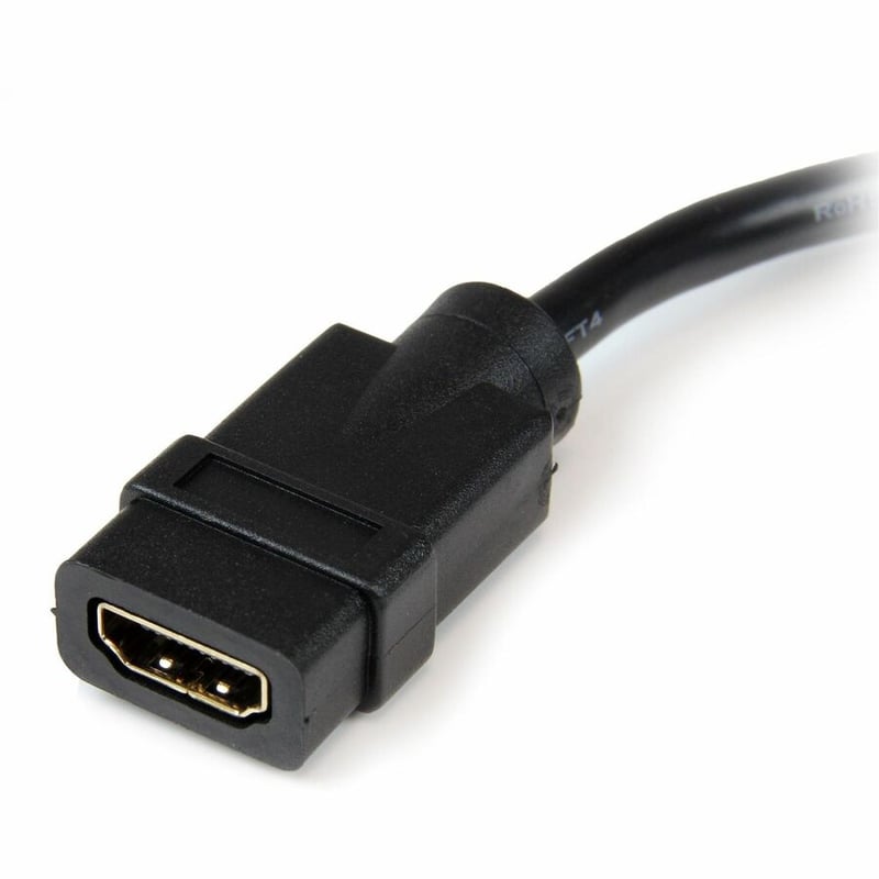 StarTech.com 8in HDMI to DVI-D Video Cable Adapter - HDMI Female to DVI Male - Thumbnail 2