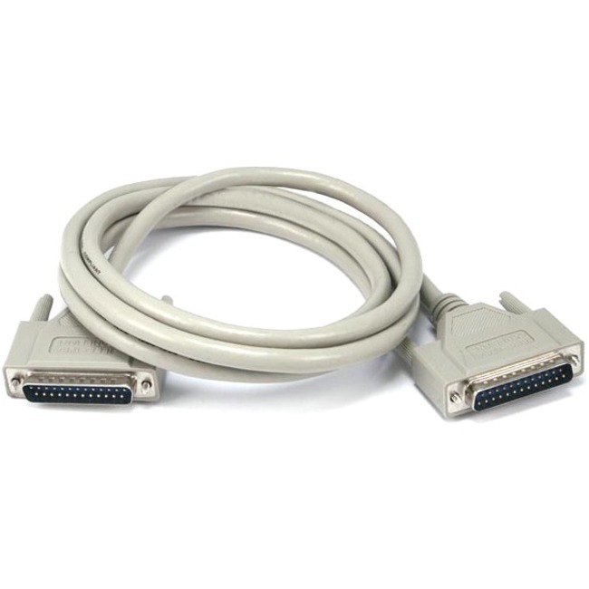 Monoprice IEEE 1284 , DB25 , M/M - 6ft