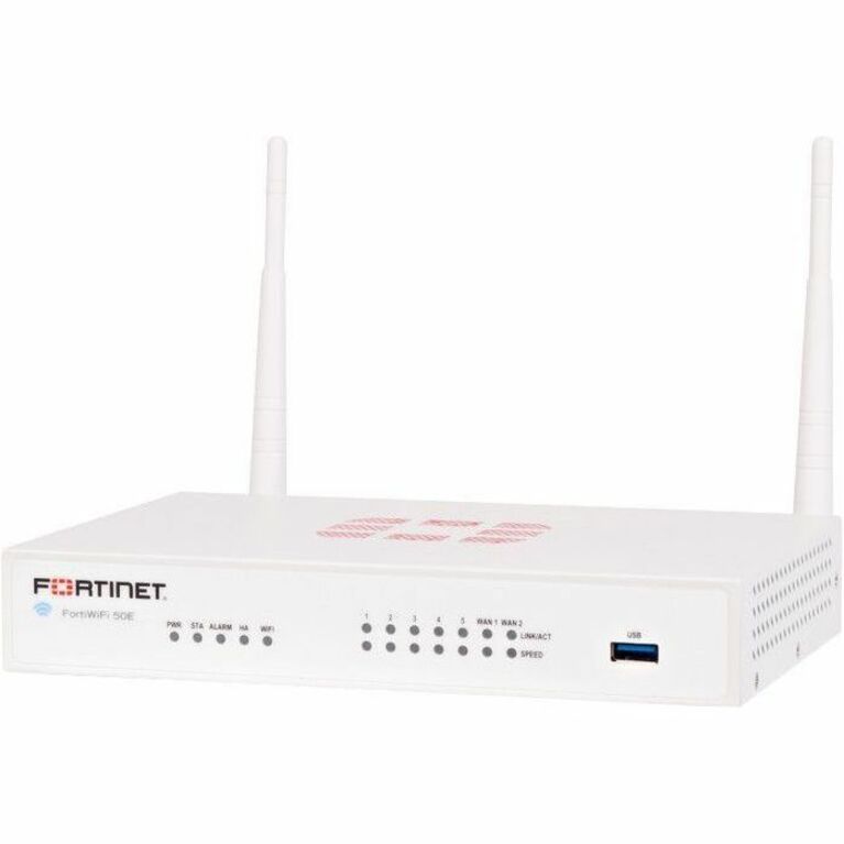 Fortinet FortiWifi FWF-50E Network Security/Firewall Appliance - Thumbnail 2