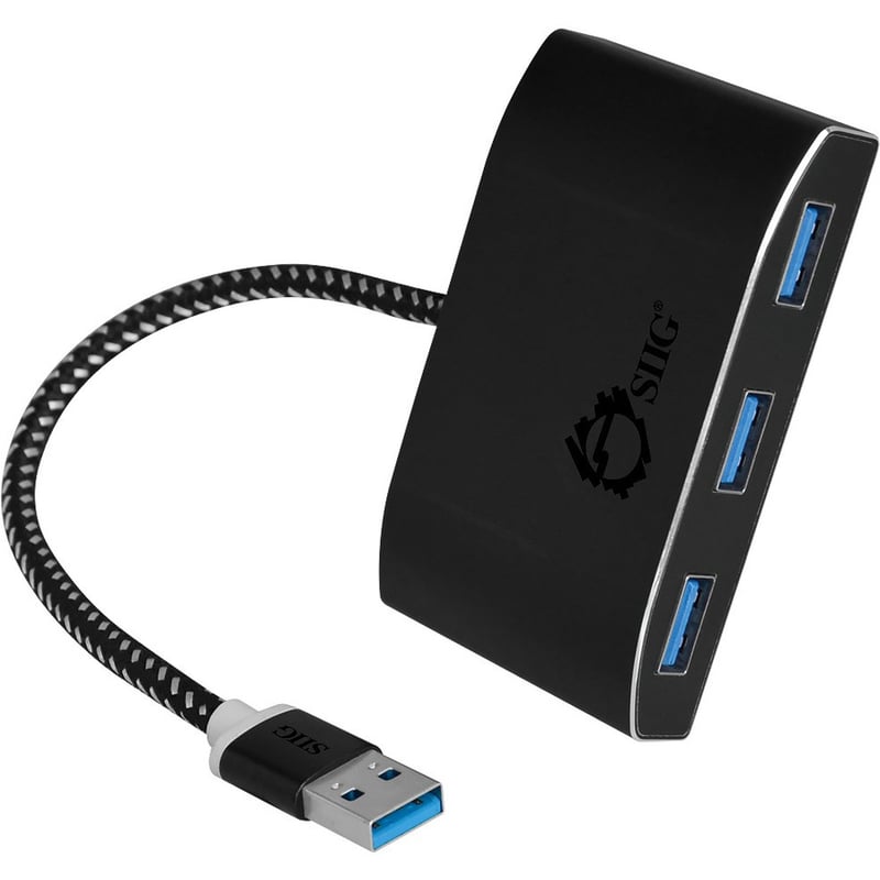 SIIG SuperSpeed USB 3.0 4-Port Powered Hub - Thumbnail 2
