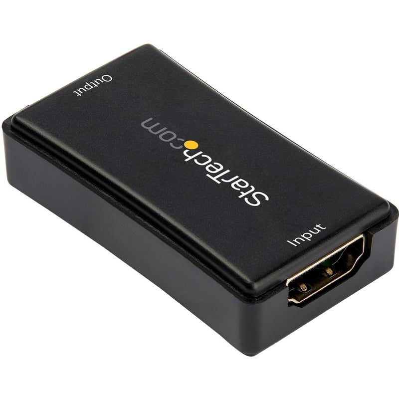 StarTech.com 45ft / 14m HDMI Signal Booster - 4K 60Hz - USB Powered - HDMI Inline Repeater & Amplifier - 7.1 Audio Support (HDBOOST4K2) - Thumbnail 4