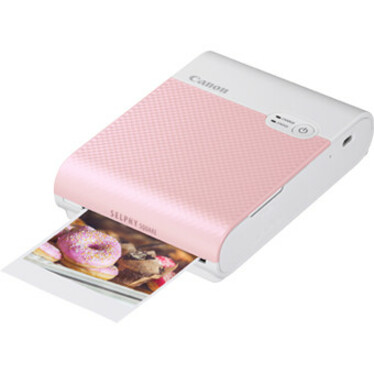 Canon SELPHY QX10 Dye Sublimation Printer - Color - Photo Print - Portable - Pink - Thumbnail 2