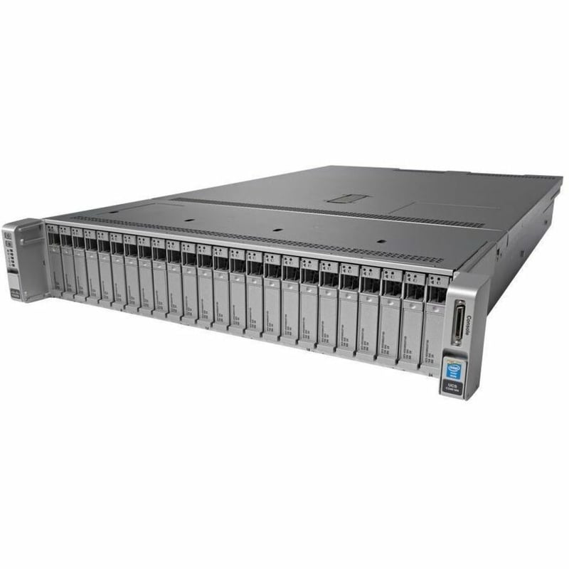Cisco C240 M4 2U Rack Server - 2 x Intel Xeon E5-2630 v3 2.40 GHz - 128 GB RAM - 12Gb/s SAS, Serial ATA/600 Controller - Thumbnail 3