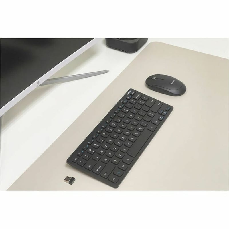 COMPACT RF KEYBOARD MOUSE WIRELESS FOR PC