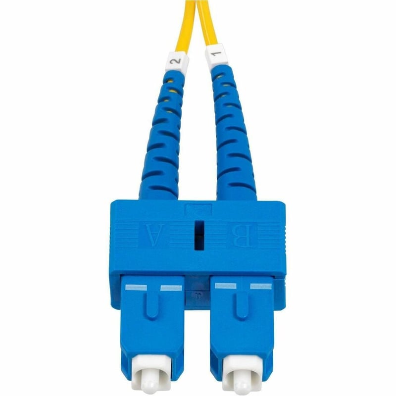 StarTech.com 5m (16.4ft) SC to SC (UPC) OS2 Single Mode Duplex Fiber Optic Cable, 9/125m, 40G/100G, LSZH Fiber Patch Cord - Thumbnail 4
