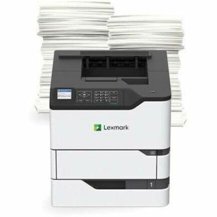 Lexmark MS820 MS821n Desktop Wired Laser Printer - Monochrome - Thumbnail 5