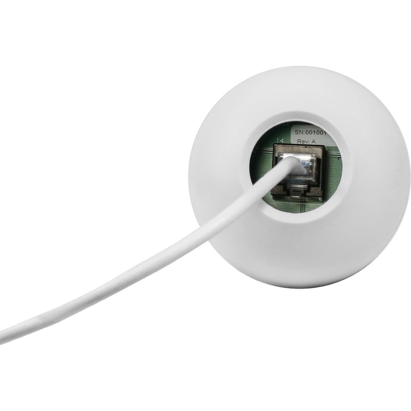 Vaddio EasyIP Ceiling Microphone - With Dante Networked Audio - White - Thumbnail 2