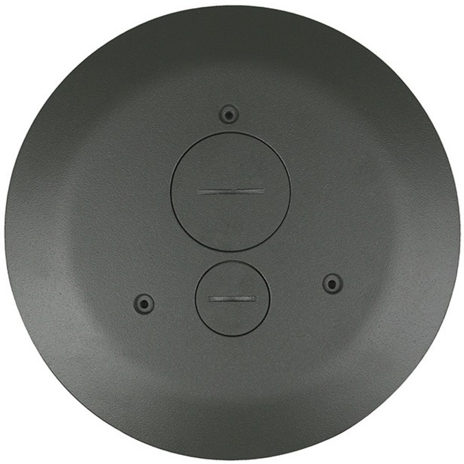 Wiremold 4FFATC15 Flush Furniture Feed Poke-Thru Assembly, Black - Thumbnail 3