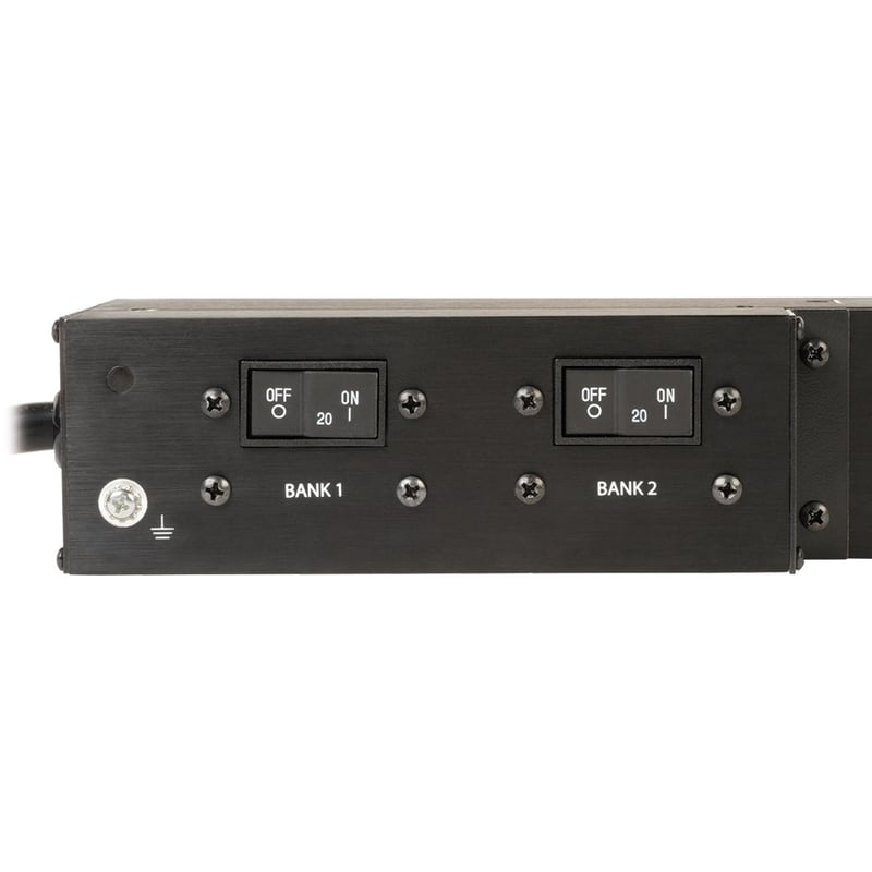 Tripp Lite by Eaton PDU 5.5kW Single-Phase Switched PDU Outlet Monitoring 208/230V Outlets (20 C13 & 4 C19) 0U LX Interface TAA - Thumbnail 3