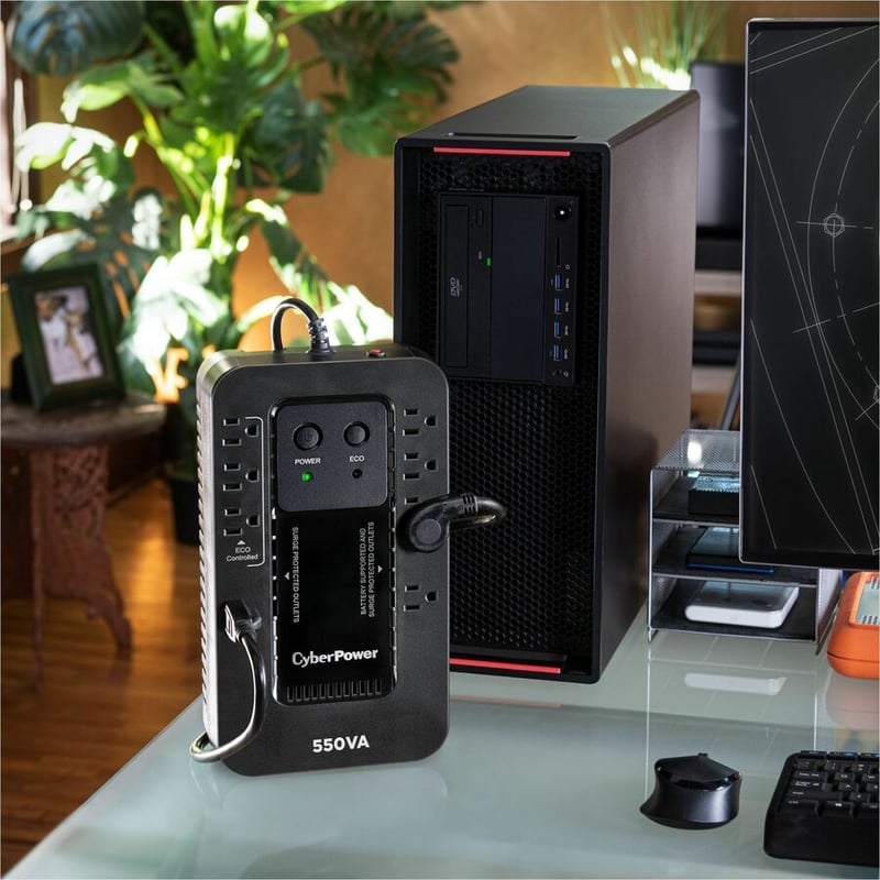 CyberPower EC550G Ecologic UPS Systems - Thumbnail 4