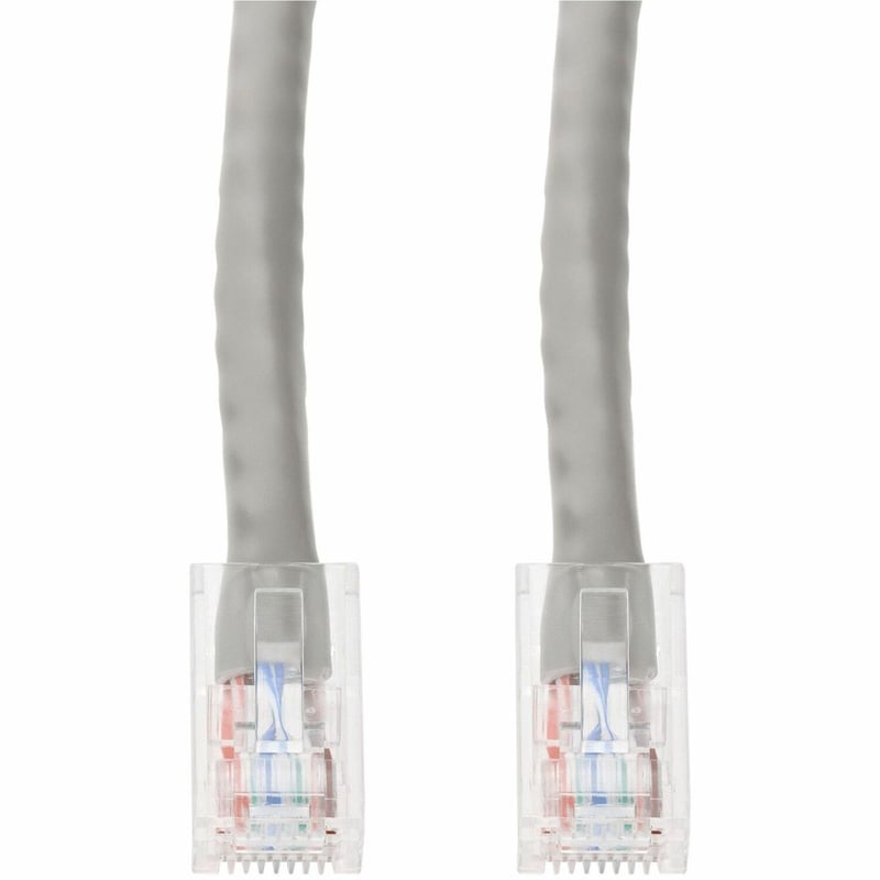 AddOn 100ft Gray CAT 6 PVC Ethernet Cable Non-Booted RJ-45 M/M - Thumbnail 1