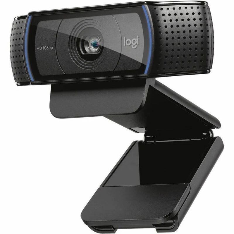 Logitech C920N Webcam - 3 Megapixel - 30 fps - USB Type A - Thumbnail 1