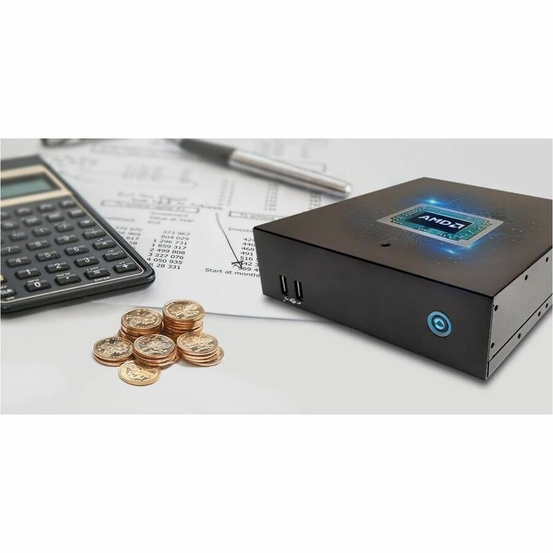 DE6340-R2 R2314 CPU WIN 11 IOT DE6340-R2 FS R2314 + 128G +8G + WIN - Thumbnail 2
