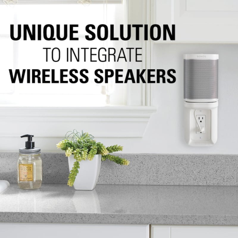 OUTLET SHELF DESIGNED FOR THE SONOS ONETM, PLAY:1TM, AND BOOSTTM - Thumbnail 2
