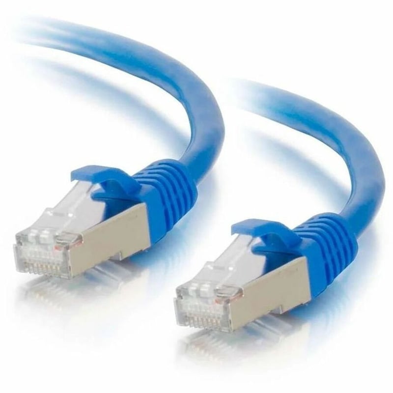 9FT/2.7M CAT6A SNAGLESS STP CABLE-BLU - Thumbnail 1