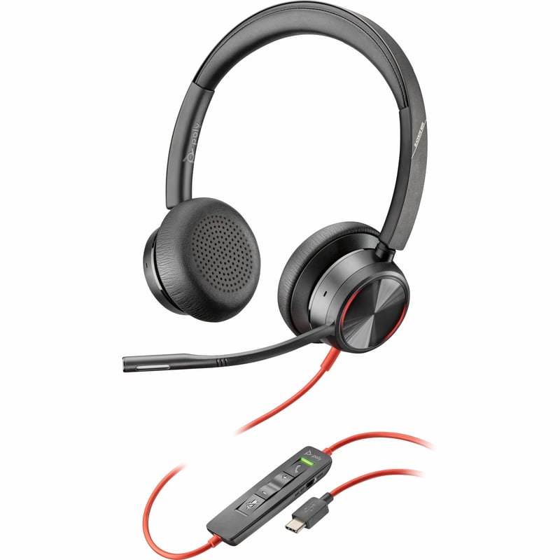 Poly Blackwire 8225 Headset - Thumbnail 1