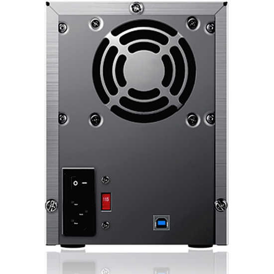 Sans Digital TowerRAID TR4U+B - 4 Bay SATA to USB 3.0 JBOD Enclosure (Black) - Thumbnail 4