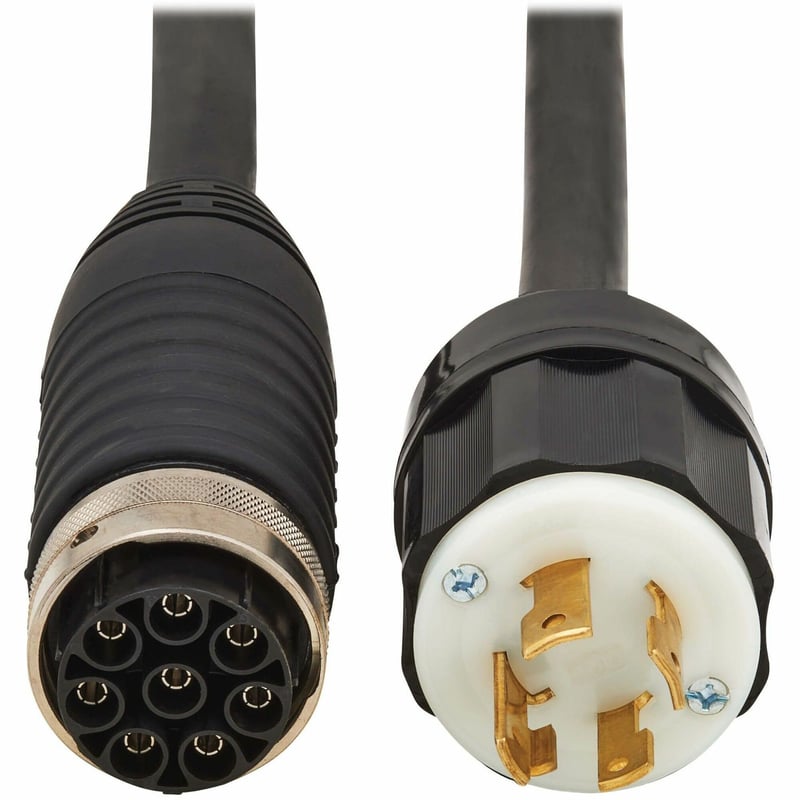 Eaton Power Cord for Select Eaton Universal PDUs - 8600VA 208V Delta 3-Phase, L15-30P Input, 30A, 10 ft. (3.05 m) - Thumbnail 1
