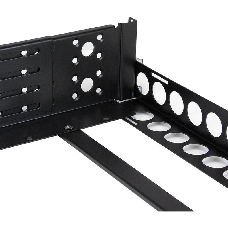 StarTech.com 3U Fixed 19" Adjustable Depth Universal Server Rack Rails - Thumbnail 2