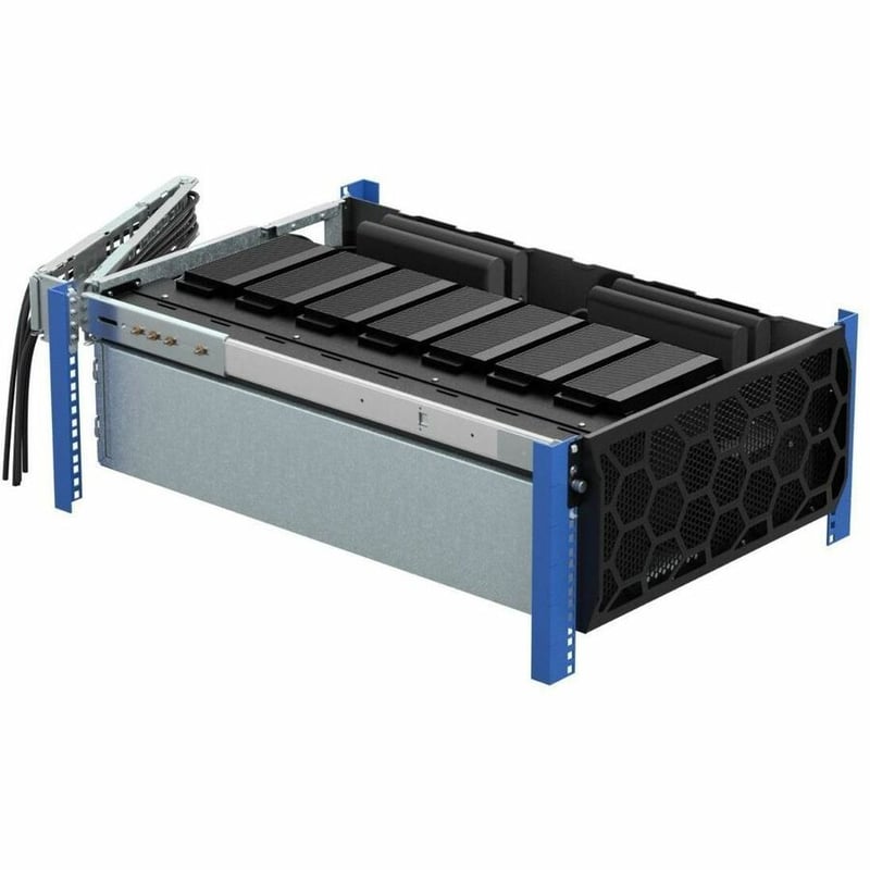 Rack Solutions 5U HyperShelf for 7 Dell Precision 3280 Compact Workstation - Thumbnail 2