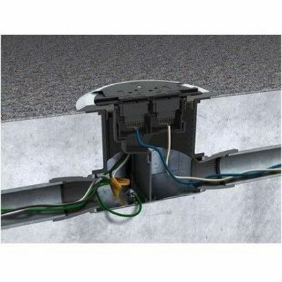 Wiremold Ratchet-Pro Steel Concrete Floor Box - Thumbnail 2