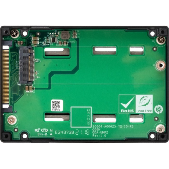 QNAP Drive Enclosure PCI Express NVMe 4.0 x4 - U.2 (SFF-8639) Host Interface Internal - Thumbnail 5
