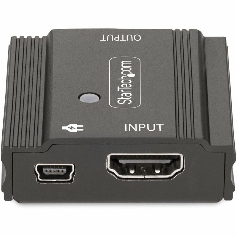 StarTech 33ft (10m) 8K 60Hz HDMI Signal Booster, Active HDMI 2.1 Inline Repeater/Video Signal Amplifier, Compact Cable Extender, TAA - Thumbnail 4