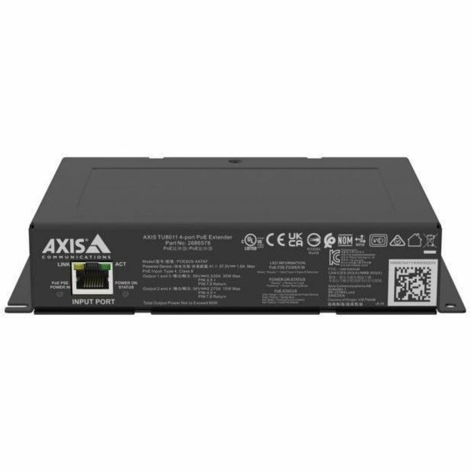 TU8011 4-PORT POE EXTENDER - Thumbnail 2