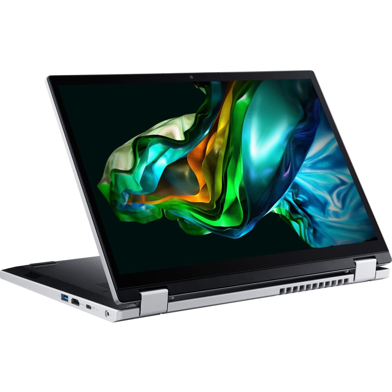 Acer A3SP14-31PT A3SP14-31PT-38YA 14" Touchscreen 2 in 1 Notebook - WUXGA - Intel Core i3 i3-N305 - 8 GB - 256 GB SSD - Pure Silver - Thumbnail 1
