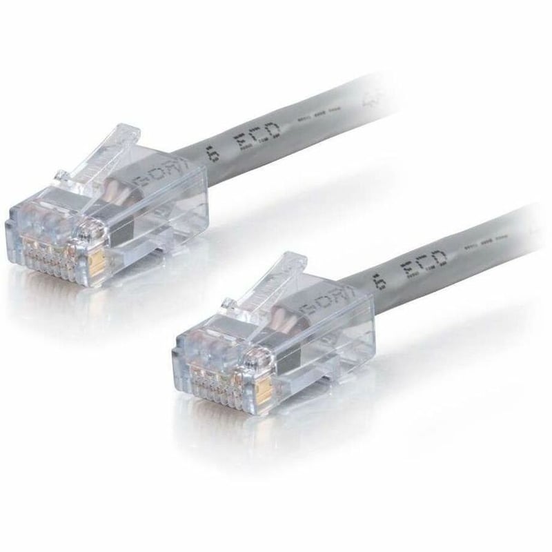 QS 100FT CAT6 NON BOOTED CMP GRY TAA - Thumbnail 3