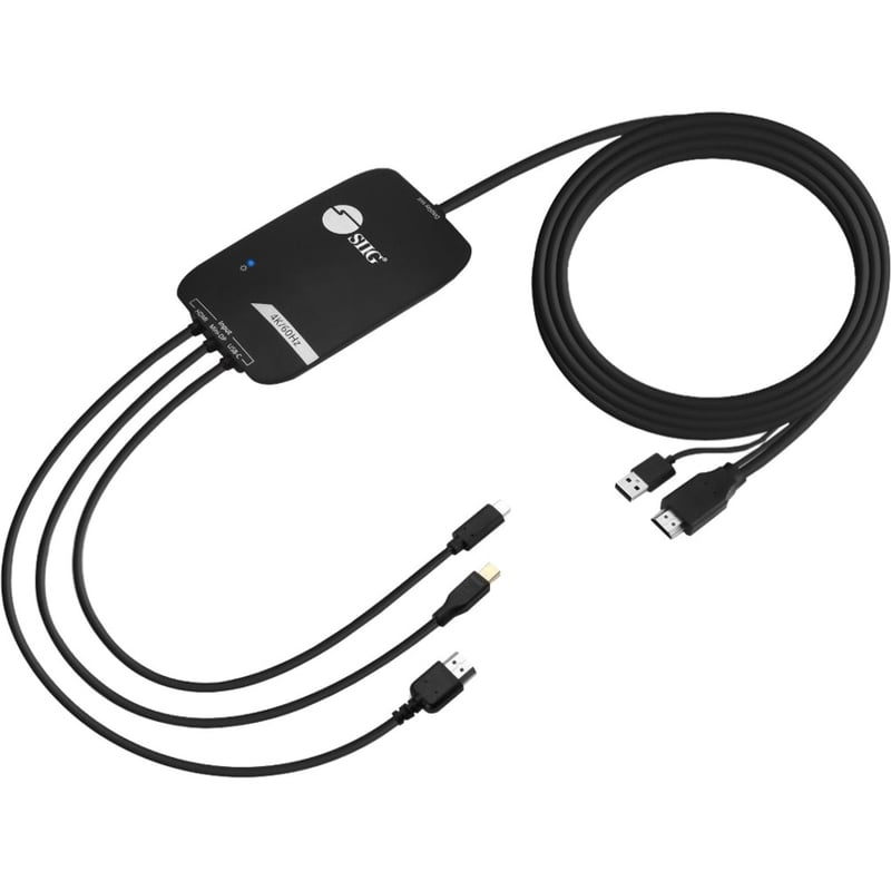 SIIG 3x1 HDMI 4K Multi format Presentation Switcher - BYOD - Thumbnail 1
