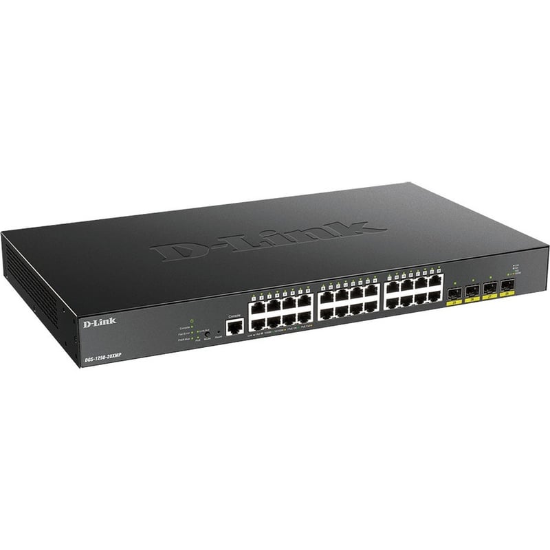 D-Link 28-Port 10-Gigabit Smart Managed PoE Switch - Thumbnail 1