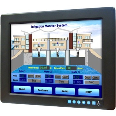 Advantech FPM-3121G 12" Class LCD Touchscreen Monitor - 11 ms - Thumbnail 3