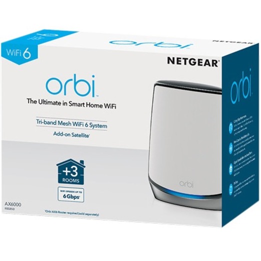 Netgear Orbi RBS750 802.11ax 4.10 Gbit/s Wireless Range Extender - Thumbnail 3