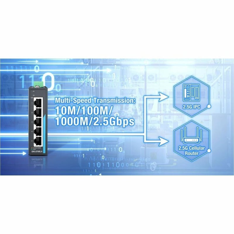 Advantech EKI-2705LX Ethernet Switch - Thumbnail 4