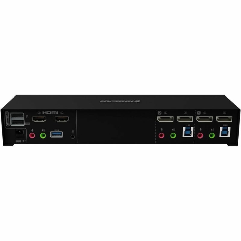IOGEAR 2-Port 4K Dual View DisplayPort Matrix KVMP - Thumbnail 3