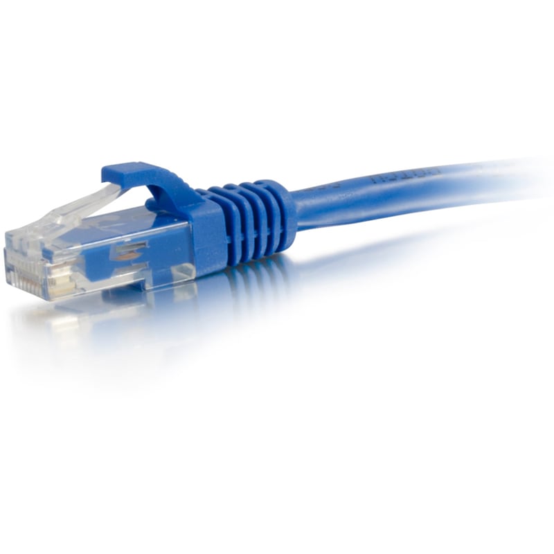 C2G 14ft Cat6 Ethernet Cable - Snagless Unshielded (UTP) - Blue - Thumbnail 3