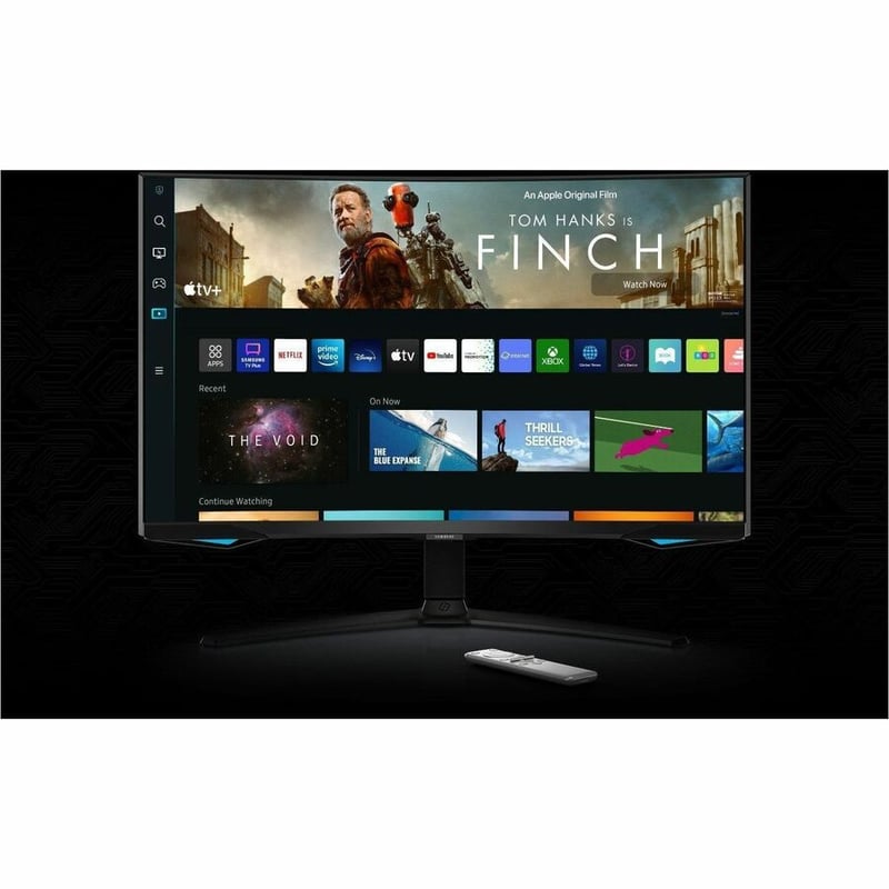 Samsung Odyssey G6 S32BG652EN 32" Class WQHD Curved Screen Smart Gaming LCD Monitor - 16:9 - Black - Thumbnail 4