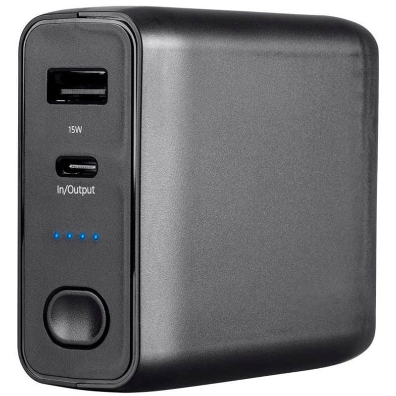 4XEM 5000mAh Power Bank AC Portable mobile Charger Combo - Thumbnail 3