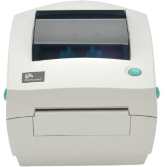 Zebra GC420D Desktop Direct Thermal Printer - Monochrome - Label/Receipt Print - USB - Serial - Parallel - Thumbnail 2