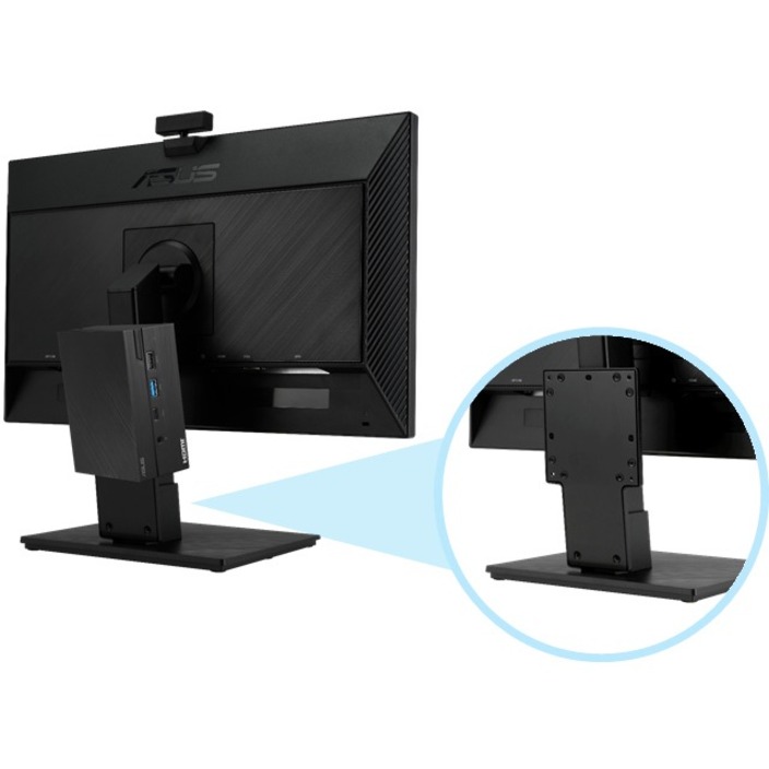 Asus CPU Mount for Mini PC, LCD Monitor - Black - Thumbnail 2