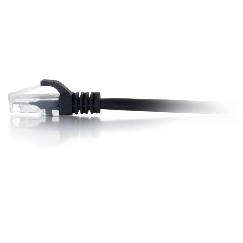 C2G 5ft Cat5e Ethernet Cable - Snagless Unshielded (UTP) - Black - Thumbnail 3