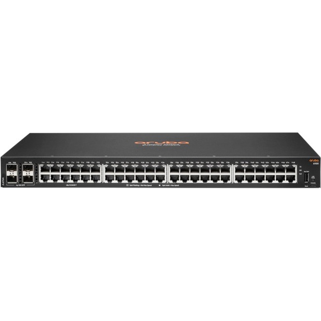 ARUBA 6100 48G 4SFP+ SWCH L6-20 220V-NA - Thumbnail 1