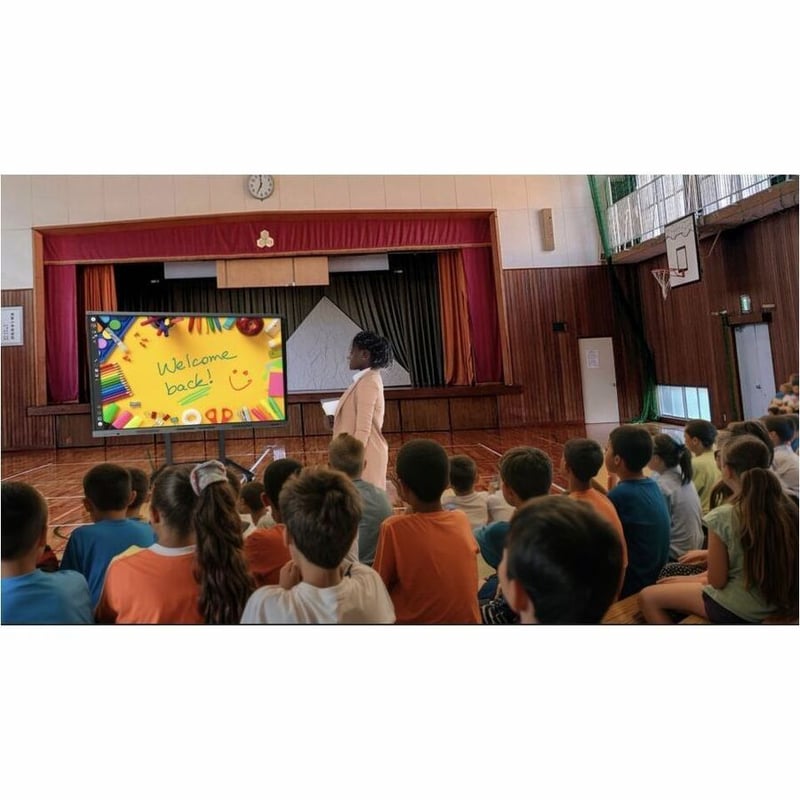 SMART BOARD T075 PRO INTERACTIVE DISPLAY QLED NO - Thumbnail 2
