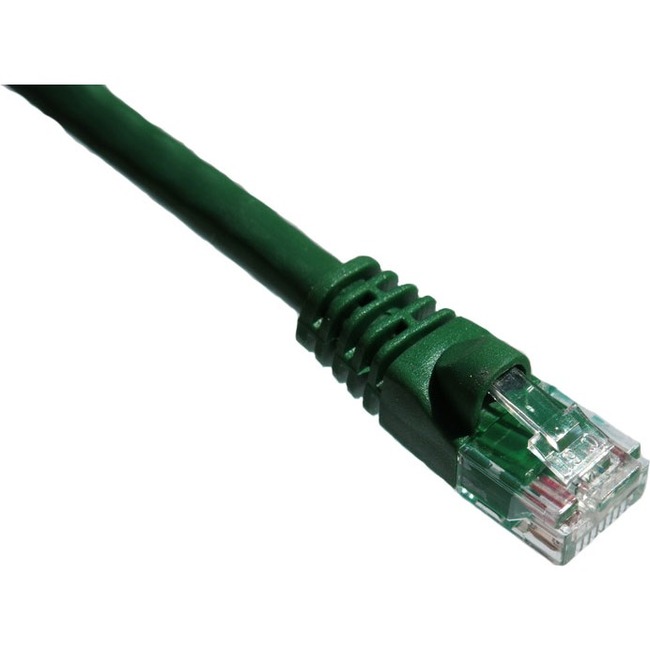 Axiom 50FT CAT5E 350mhz Patch Cable Molded Boot (Green) - Thumbnail 1