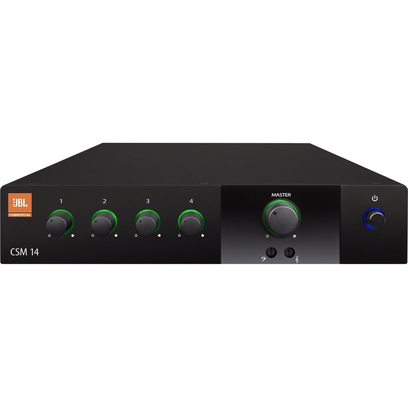JBL Commercial CSM 14 Audio Mixer - Thumbnail 1