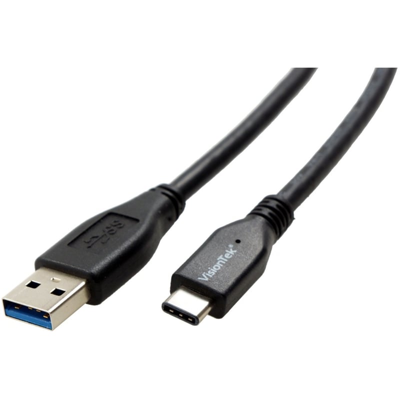 VisionTek USB-C to USB-A 1M Cable (M/M) - Thumbnail 1